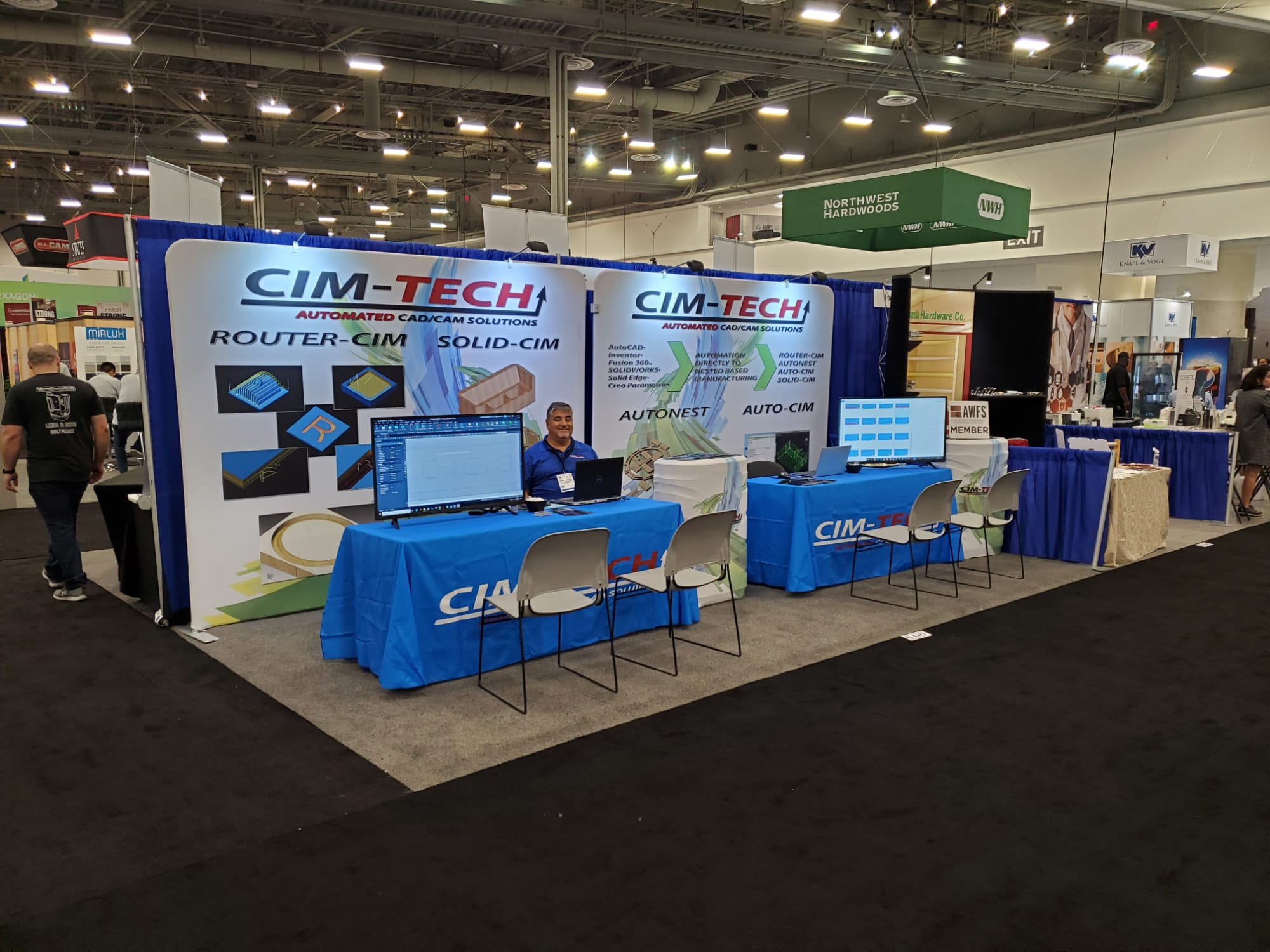 CIM-TECH exhibits at AWFS Trade Show